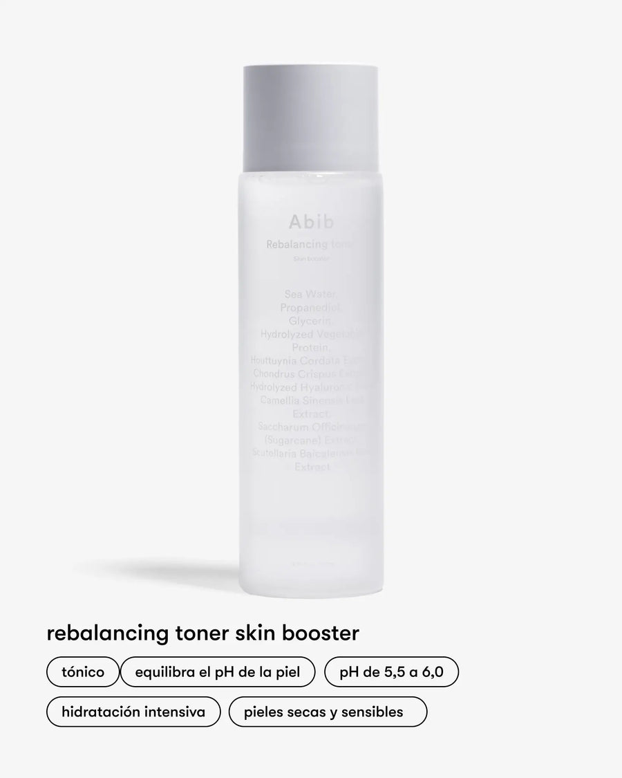 Descubre el equilibrio perfecto para tu piel con nuestro Tónico Reequilibrante Skin Booster de ABIB. Formulado con ingredientes naturales y cuidadosamente seleccionados, este tónico ayuda a restaurar el equilibrio de la piel, minimizando el exceso de grasa y reduciendo la apariencia de poros dilatados. Su fórmula suave y refrescante proporciona una hidratación profunda sin obstruir los poros, dejando la piel suave, radiante y revitalizada.