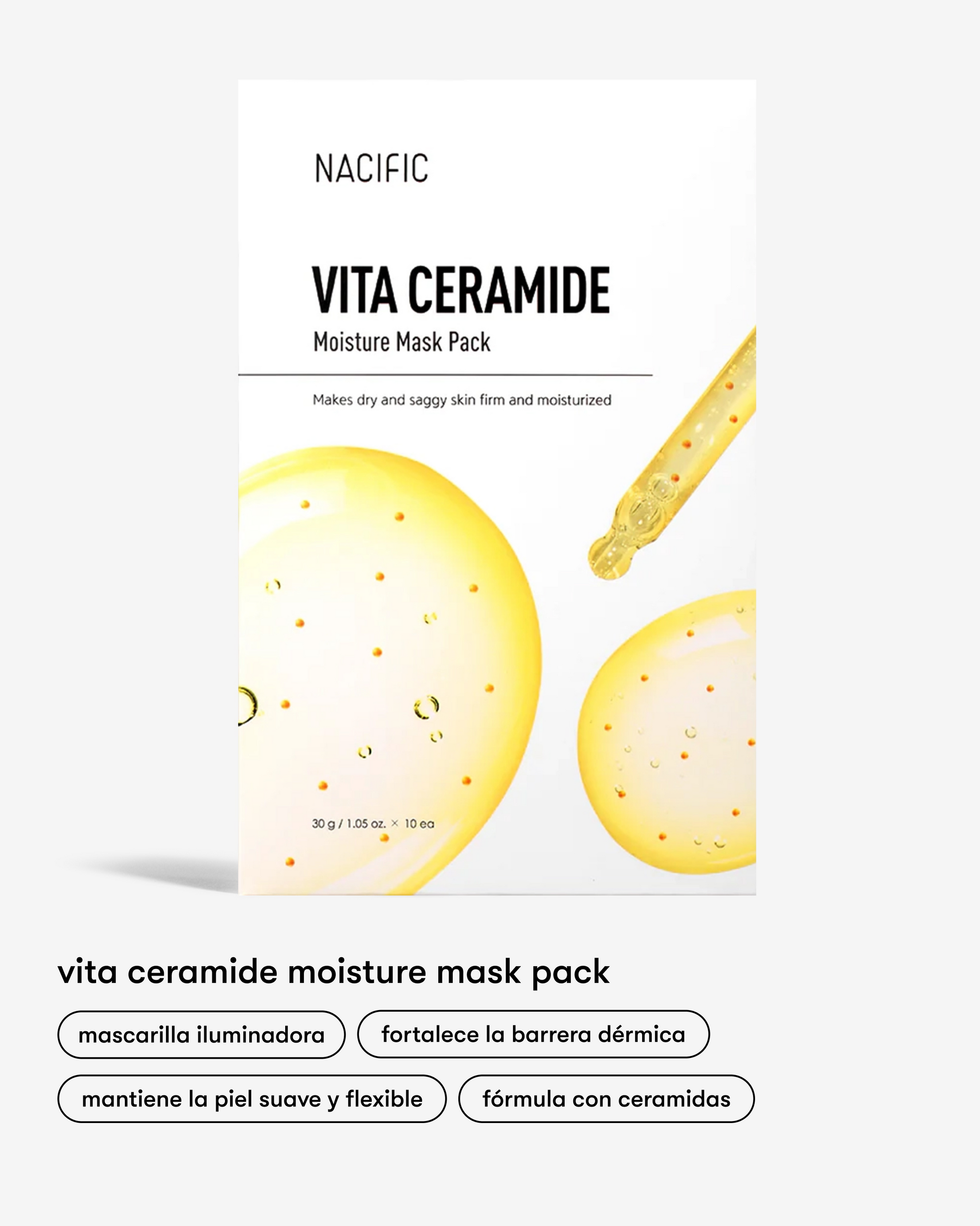 Vita Ceramide Moisture Mask Pack