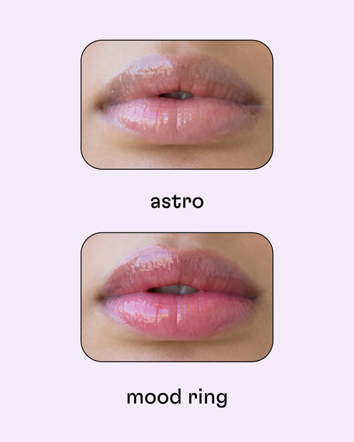 Lip gloss de Momiji Beauty Mood Ring,  hidratante, mejora la suavidad, labios jugosos y plmup