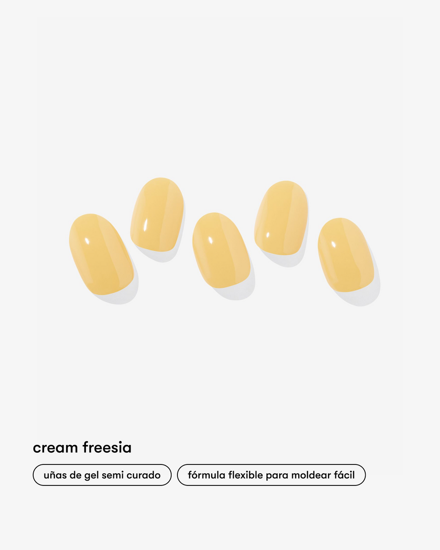 Descubre la belleza innovadora de nuestras láminas de gel Cream Freesia Ohora, diseñadas para transformar tu experiencia de manicura. Con la perfección del nail art al alcance de tus manos, con un toque vibrante y duradero a tus uñas. Disfruta de una manicura impecable con el estilo único de Ohora, fusionando calidad y moda para realzar tu belleza.
